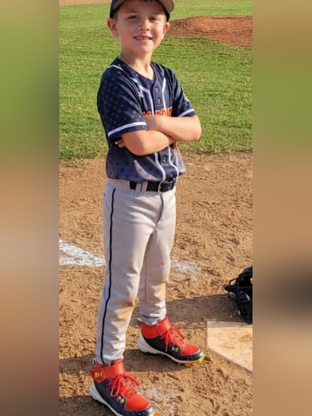 Under Armour kids cleats